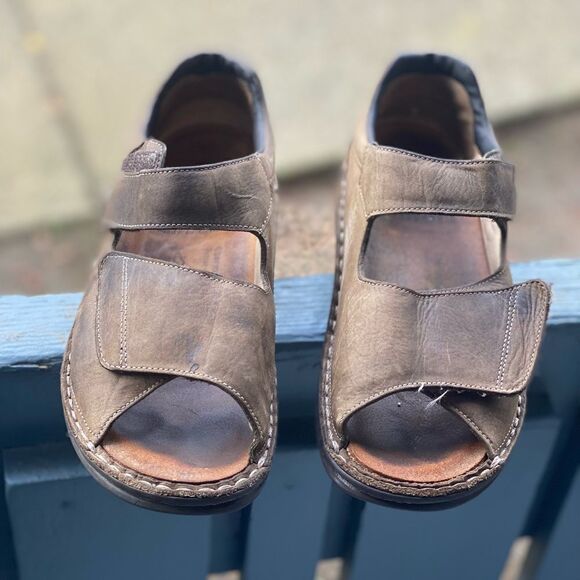 Finn Comfort Women's Prevention Line Nubuck Sandal Sz 36 EUR - Picture 8 of 9